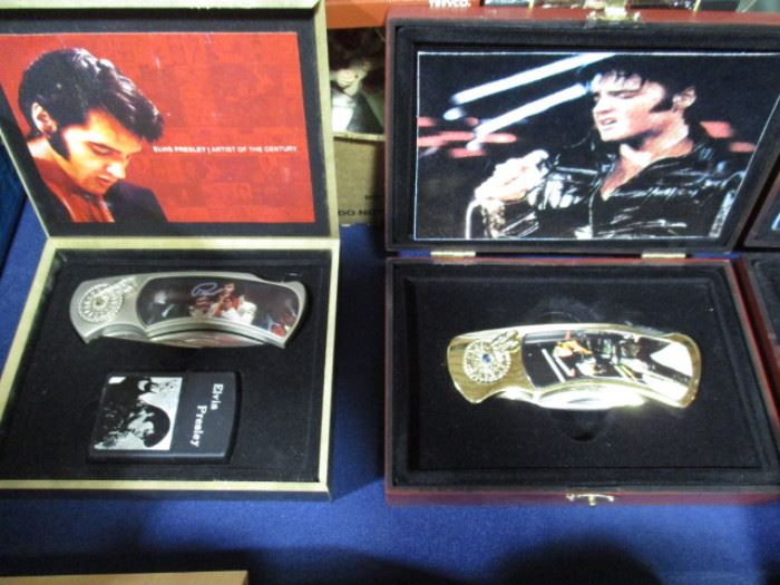 Elvis pocket knives