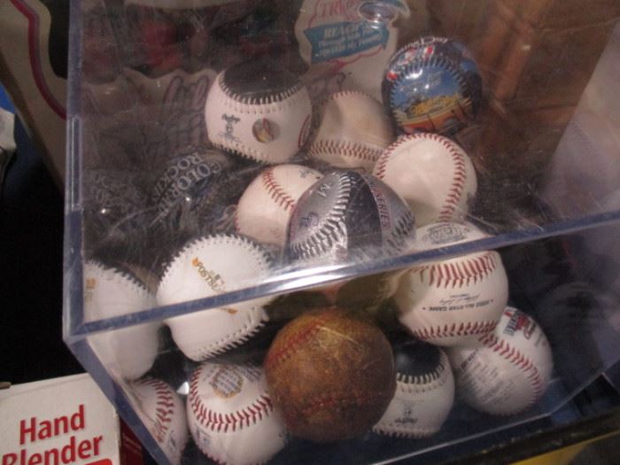 Collector baseballs