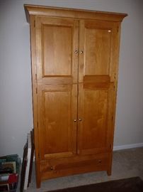 WOOD ARMOIRE