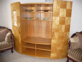 CONTEMPORARY EXCALIBER ENTERTAINMENT CENTER-OPENED