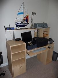 DESK, OFFICE EQUIPMENT