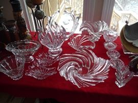 CLEAR GLASS PIECES