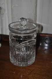 Waterford jar