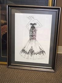 Wall Art, Qty 7, Some w/Glass