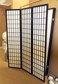Rice Paper Style Room Divider, Qty 2, 70.25"T X 52.25"W