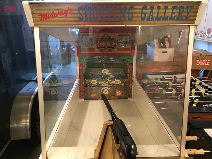 Restored Midway's Shooting Gallery Arcade Game