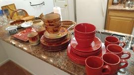 Small sampling of dish sets