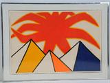 10. ALEXANDER CALDER: "SUN AND PYRAMIDS"