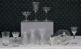 38. STEUBEN CRYSTAL TABLEWARE SERVICE