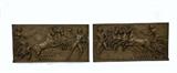 51. PAIR OF NEOCLASSICAL RELIEF PLAQUES