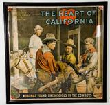 197. "SIX-SHEET" MOTION PICTURE POSTER FROM "HEART OF CALIFORNIA