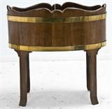 221. REGENCY MAHOGANY WINE COOLER