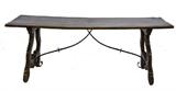 222. SPANISH TRESTLE TABLE