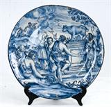 225. ITALIAN MAIOLICA ISTORIATO CHARGER