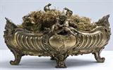 260. FRENCH GILT BRONZE FIGURAL JARDINIERE
