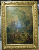 271. IN THE MANNER OF FRAGONARD: "AMOROUS COUPLE IN A LANDSCAPE"