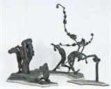 329. JACK ZAJAC: "FOUNTAIN, PILGRIMAGE TO A BLOSSOMING TREE"
