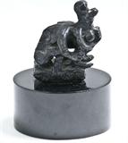 348. JACQUES LIPCHITZ: "MERE ET ENFANT"