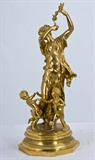 360. BACCHANTE WITH DANCING CHERUBS