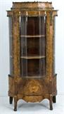 384. FRENCH ORMOLU-MOUNTED MAHOGANY CABINET VITRINE