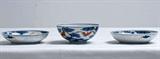 396. SET OF THREE ASSORTED PORCELAIN PIECES