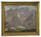 419. RALPH HOLMES: "SIERRA LANDSCAPE"