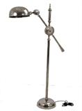 446. MODERNE CHROME FLOOR LAMP
