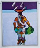 467. JOH NIETO: "NATIVE AMERICAN DANCER"