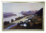 469. LARRY HOROWITZ: "RIVER TWILIGHT"