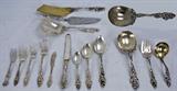 490. REED & BARTON "LILY" STERLING FLATWARE SERVICE