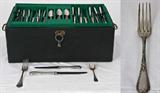494. CHISTOFLE SILVERPLATED FLATWARE SERVICE