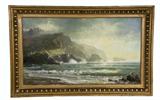 200. WILLIAM TROST RICHARDS: "THE COAST OF CORNWALL"