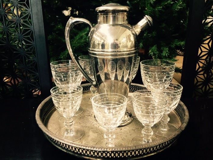 "Mad Men" Chic Silverplate Cocktail Shaker  $40  25% off: $30