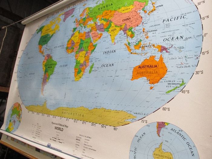Vintage Wall Maps