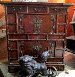 Vintage Oriental Cabinet