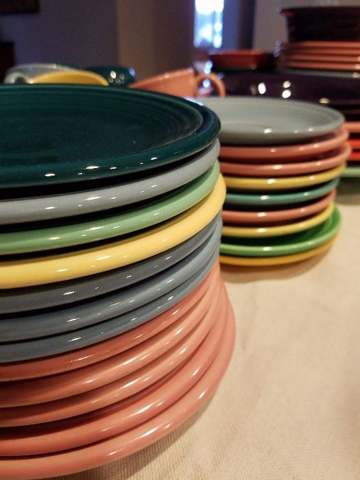 Fiestaware plates
