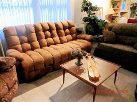 LIKE-NEW couch, loveseat and 2 matching recliners
