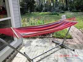 Hammock on stand