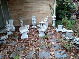 Garden statuary 