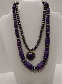 Sugalite necklaces