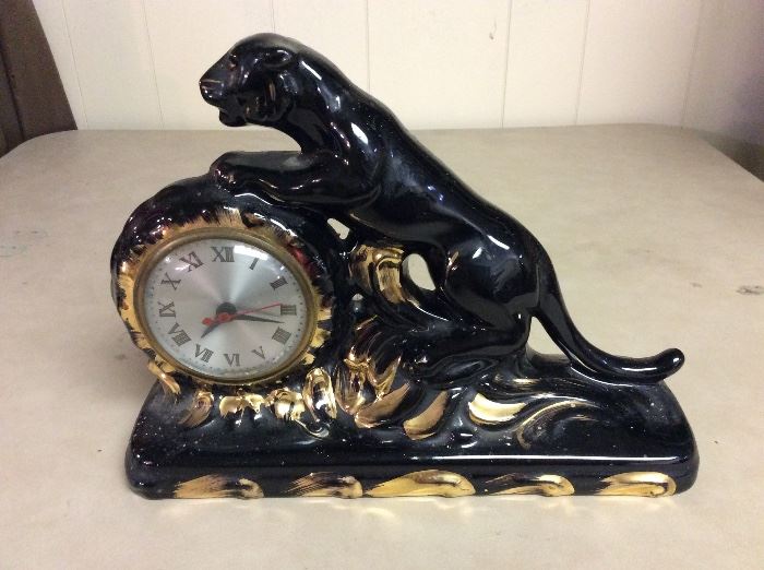 Ceramic vintage clock