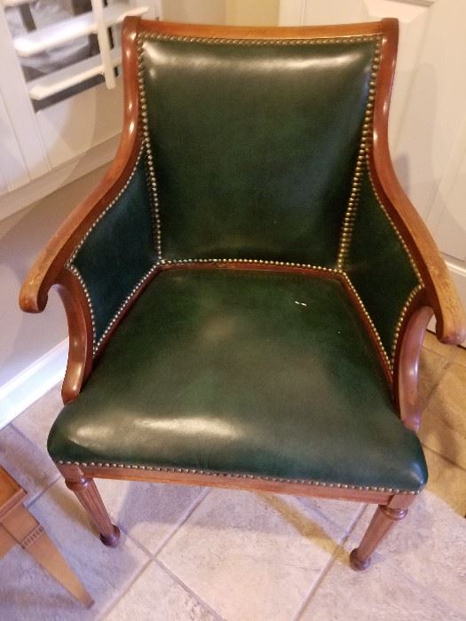Super nice vintage leather chair. 