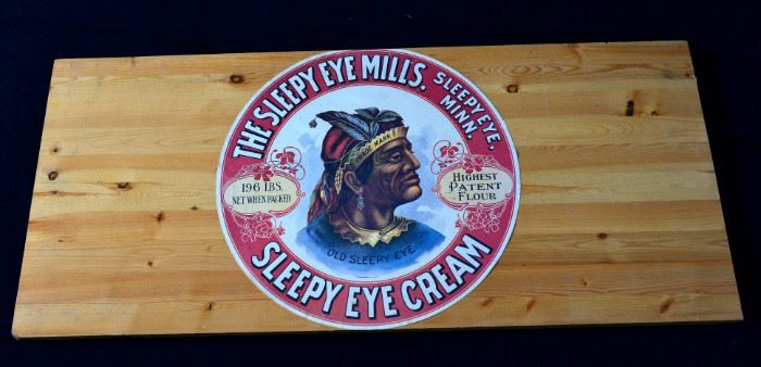 23: Sleepy Eye Mills Advertising on Board