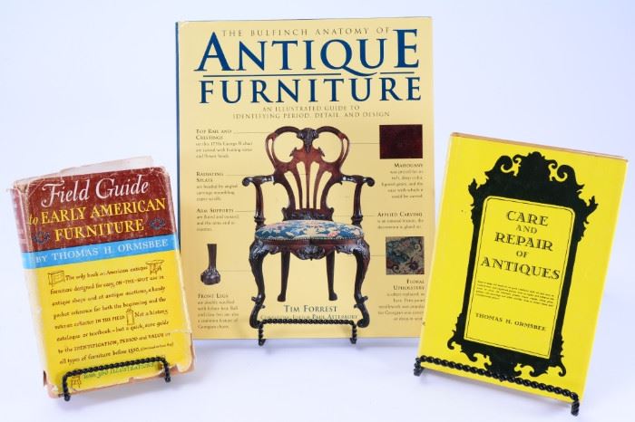 39: Antique Furniture Plus Book Lot