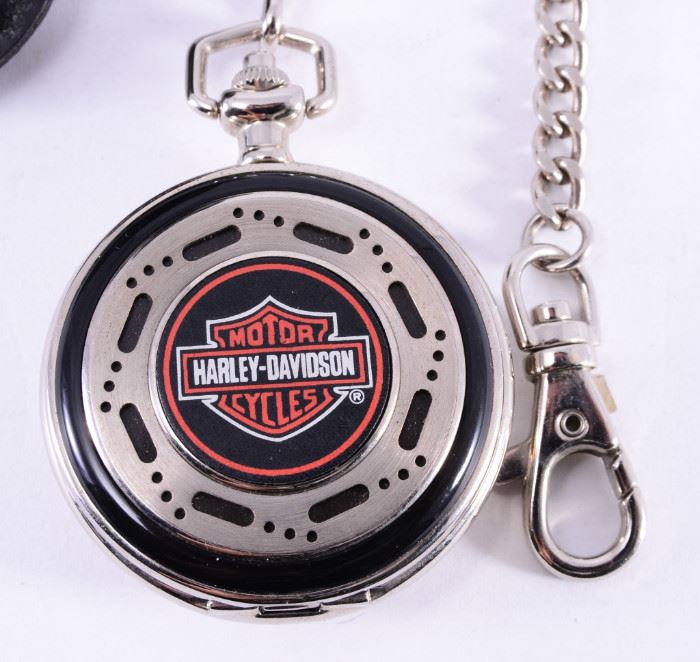 88A: Harley Davidson Heritage Softail Pocket Watch
