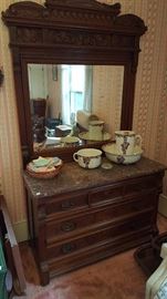 marble top bedroom set