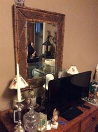 Brighton Bamboo Mirror in perfect condition!