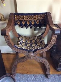 Heavily Carved Chair