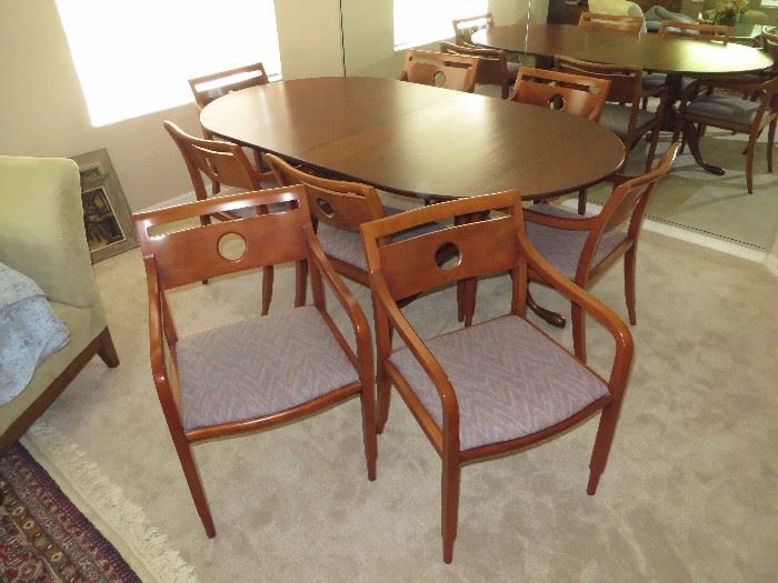Eldred Wheeler Table - Ward Bennett Chairs - Not at Sale Location - By Appointment