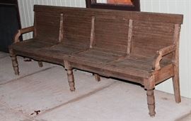 RARE Claremont Railroad Station Bench